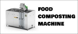 Food composting machine
