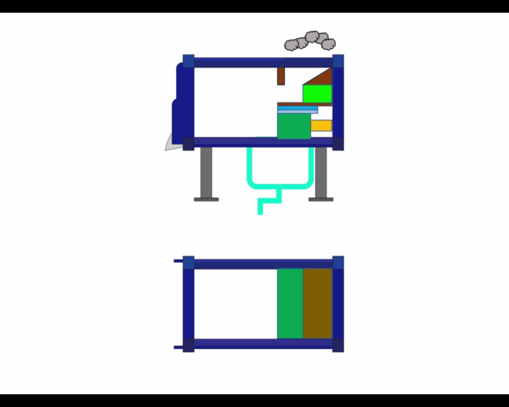 Waste Compactor Compaction Simulation