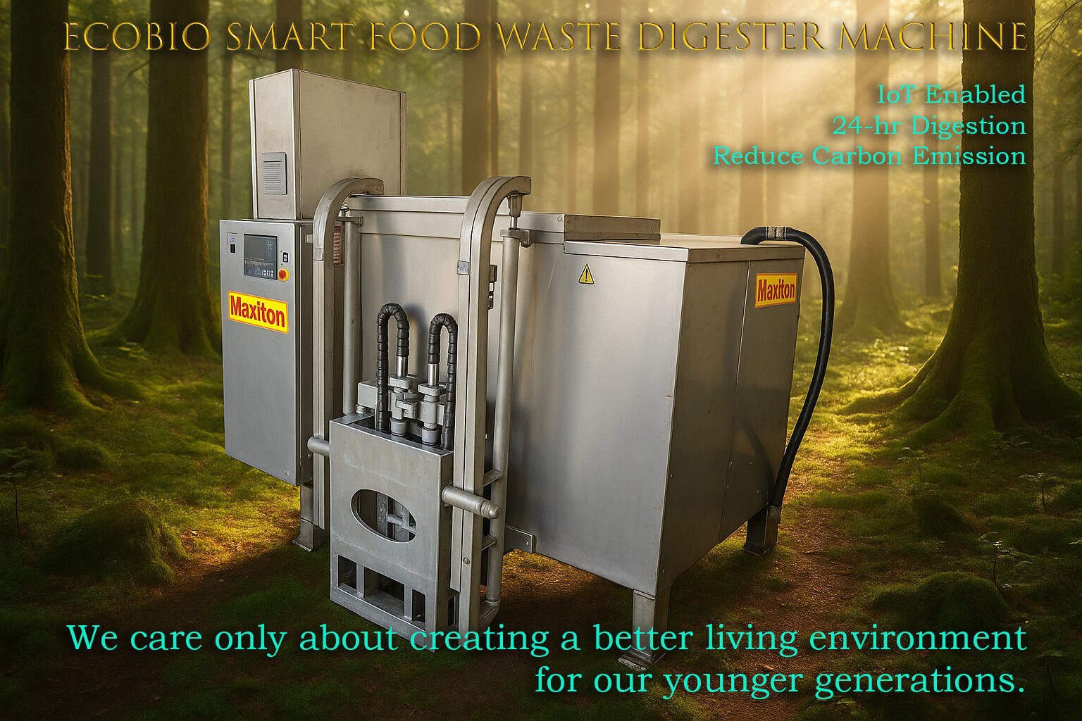 Maxiton EcoBio Food Digester Maxiton EcoBio Food Digester