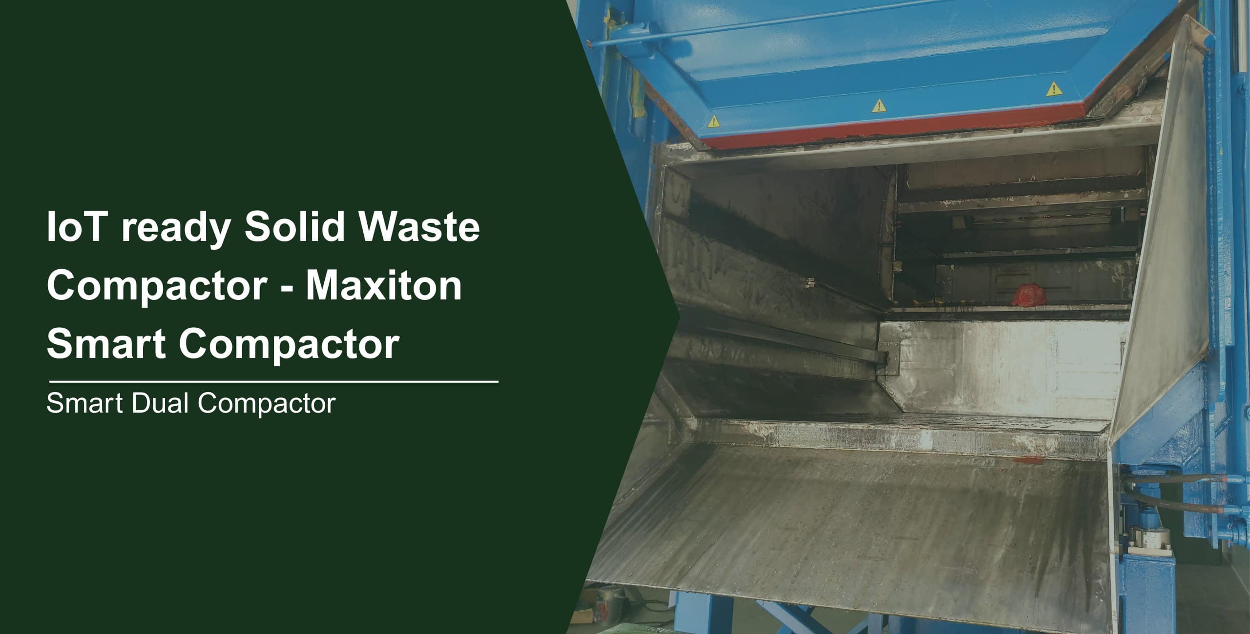 Maxiton Smart Dual Ram Waste Compaactor Maxiton Smart Dual Ram Waste Compaactor