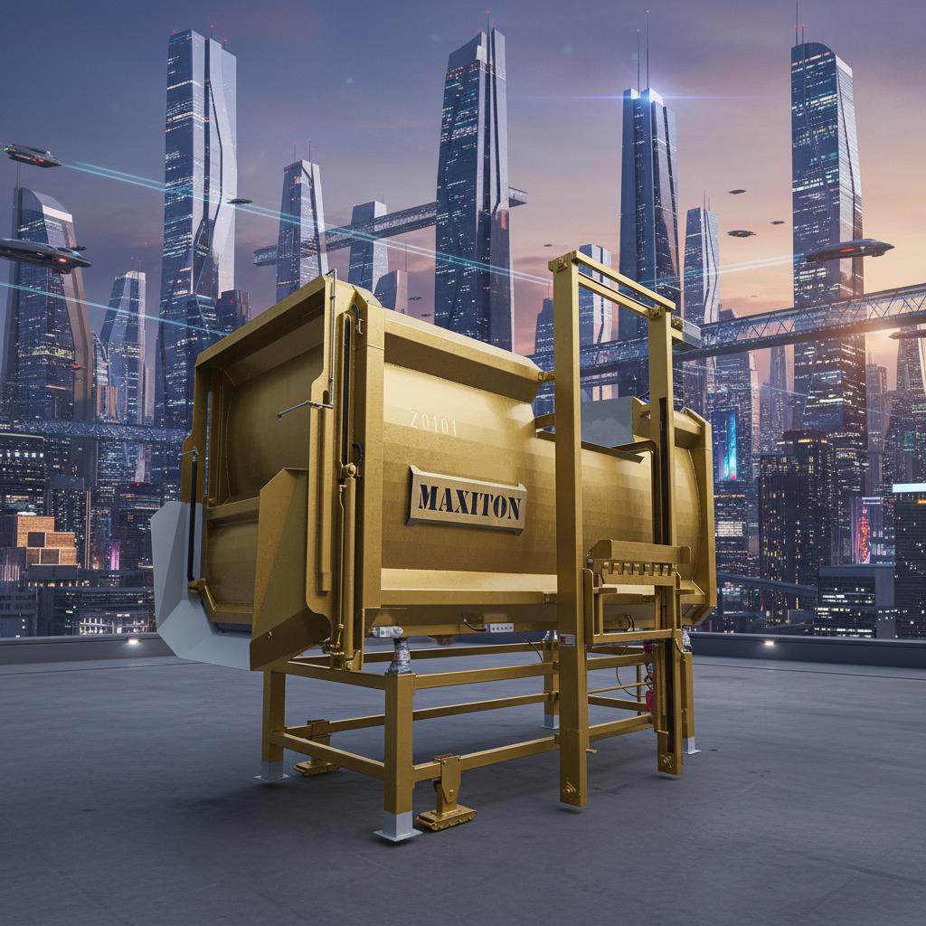 golden multiplexor Smart Stainless Steel Stationary Compactors (Multiplexor & CUBiPlexor)