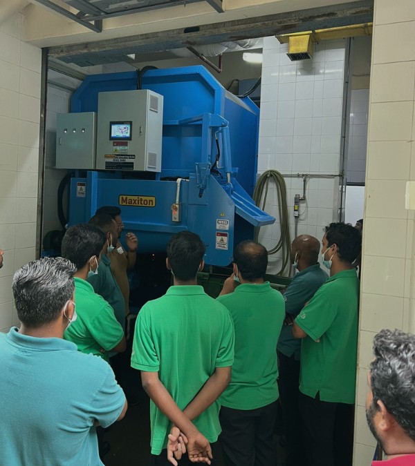 Maxiton waste management product training session