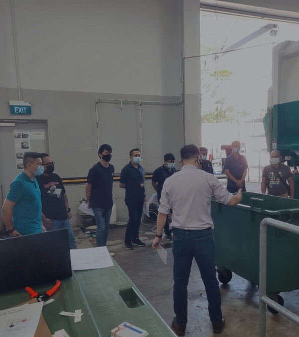 Maxiton waste management product training session