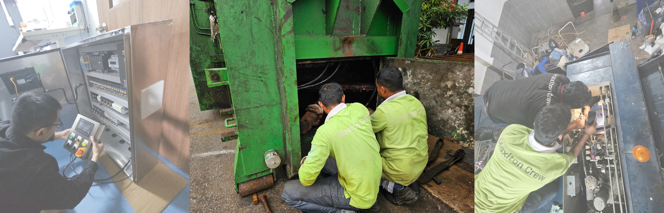 Waste management repair team Waste management repair team