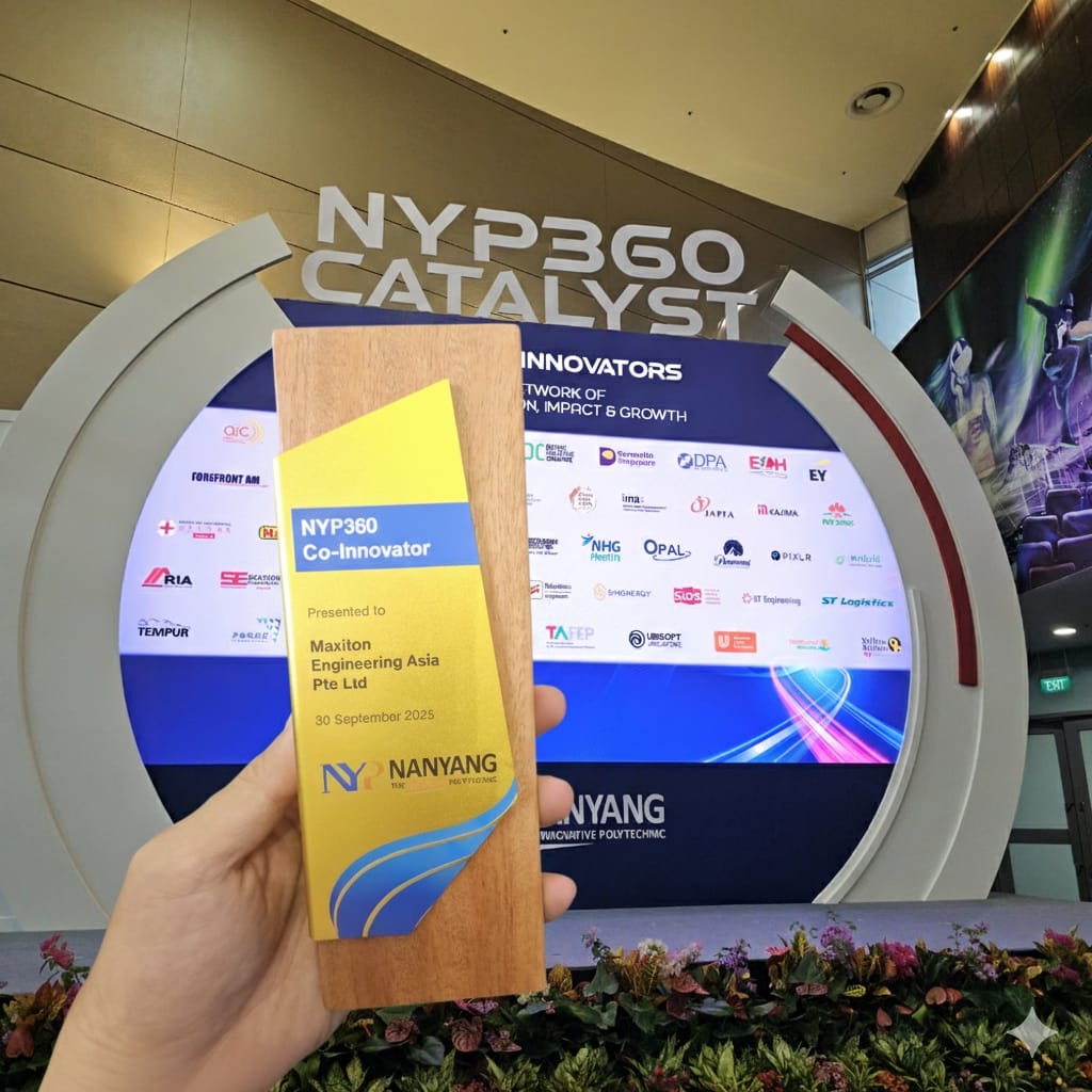 Maxiton x Nanyang Polytechnic Collaboration Award